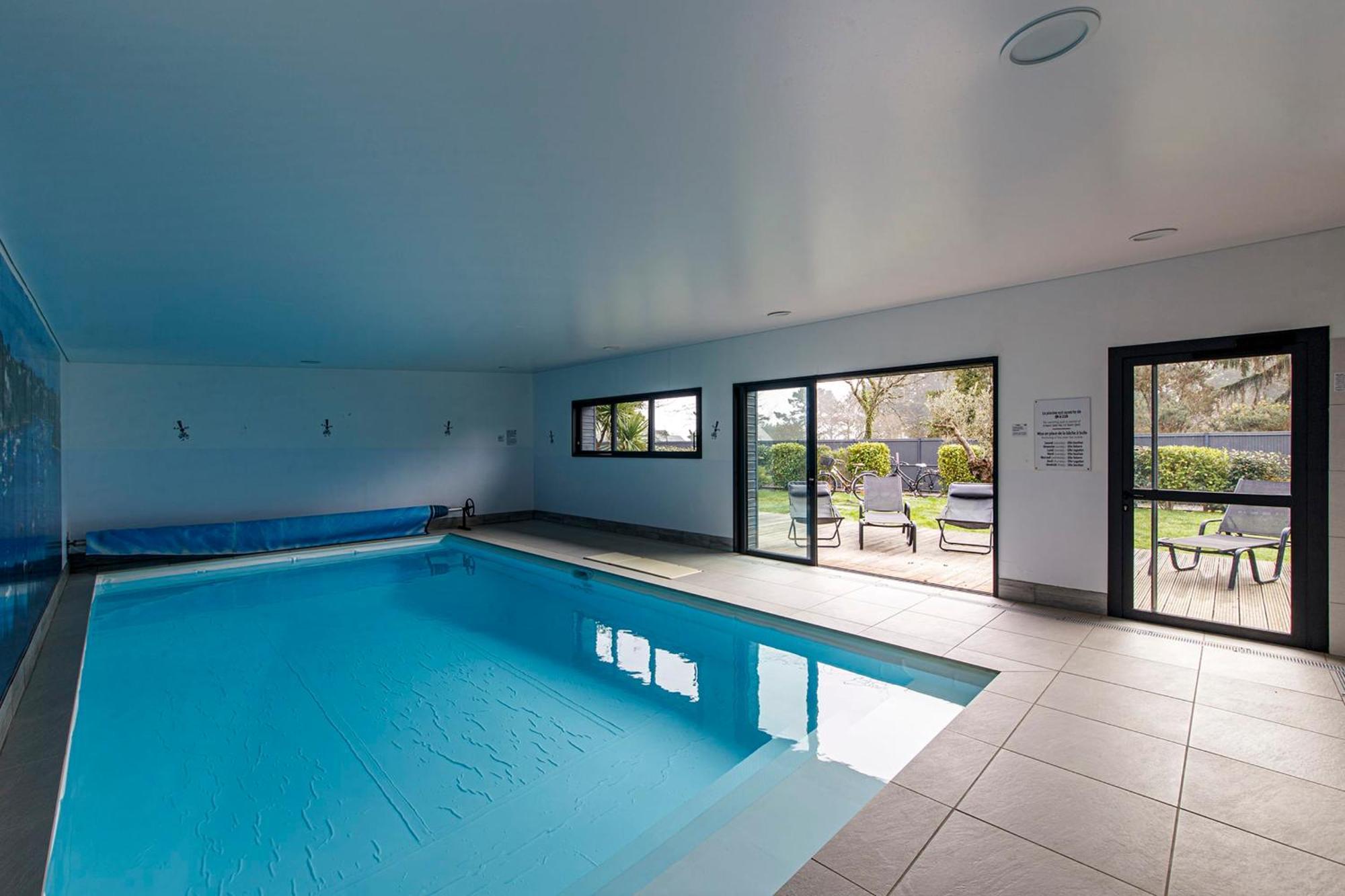 Holavre- Maison Pour 5P Avec Piscine Le Tour-du-Parc Exterior foto